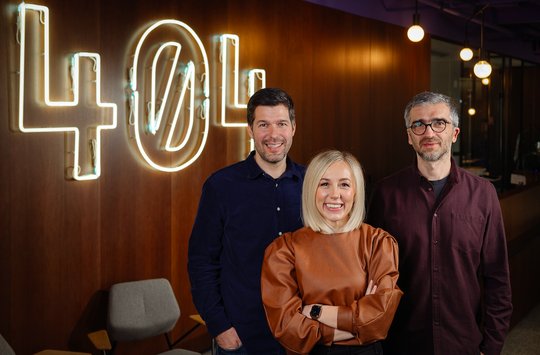 Neu im Agenturnetzwerk von MYTY mit dabei: Nikola Vrdoljak, Direktor der Agentur 404, Martina Pintarić, Partner von 404, sowie Zoran Šteković, CEO von Shape. (v.l.) (Bild zVg)