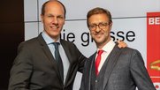 Mathias R. Albert und Markus Mehr (r.)