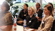 Work-Life-Balance, Finanzplanung, digitale Sichtbarkeit und selbstbewusstes Auftreten waren Themen des Anlasses im Zürcher Kunsthaus...   (Bild © medienfrauen.ch/Linda Walter)