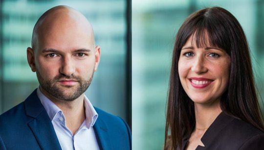 Luca Laube und Mirjam Fuchs folgen auf Simon Hutmacher und Anna Wepfer. (Bild © SRF)