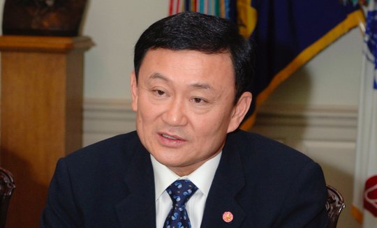 Thailands Ex-Premier Thaksin Shinawatra wurde in seiner Heimat verurteilt und lebte jahrelang in Crans Montana im Wallis... (Bild Wikipedia)