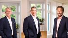 Michael Millwisch, Claude Arato und Markus Studer (v.l.) verstärken das Luzerner Personalberatungsunternehmen... (Bild: zVg)
