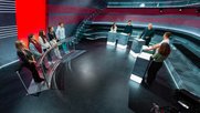 Neues Studio-Setting: Die Politikerinnen und Politiker werden direkt mit Betroffenen konfrontiert. (Bild © SRF)