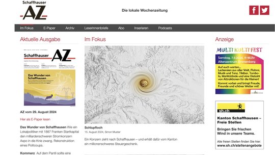 Die «rote Null» konnte dank grosszügigen Spenden erreicht werden… (Bild © Screenshot shaz.ch)