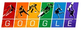 Farbenfrohes Google-Doodle