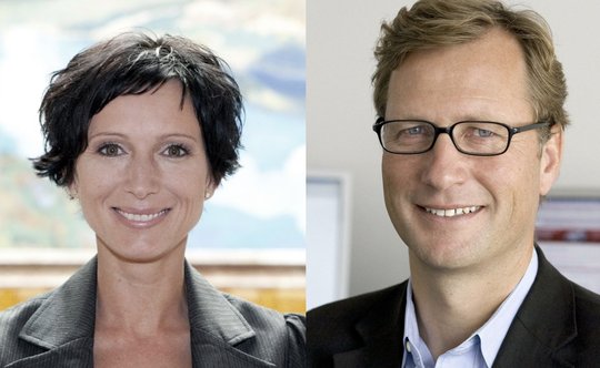 Pascale Bruderer und Mathias Müller von Blumencron gehören zum neuen Verwaltungsrat