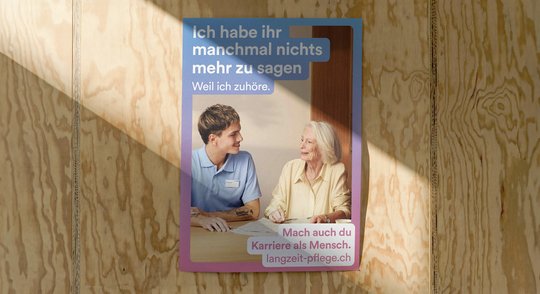 Mit viel Menschlichkeit und Humor möchte Farner auf die Gesundheitsberufe aufmerksam machen… (Bild: zVg)