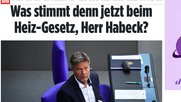 Fast 70-mal verwendete die «Bild»-Zeitung den Begriff «Heiz-Hammer» zwischen März und August 2023 in ihrer Berichterstattung... (Bild Screenshot bild.de)