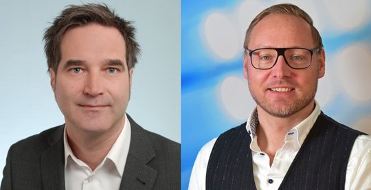 Andreas Guler (l.) wird als Leiter «Content und Channels» direkt an CEO Mike Dähler berichten...               (Foto: IMS)