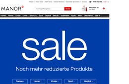 Manor investiert in Online-Shop