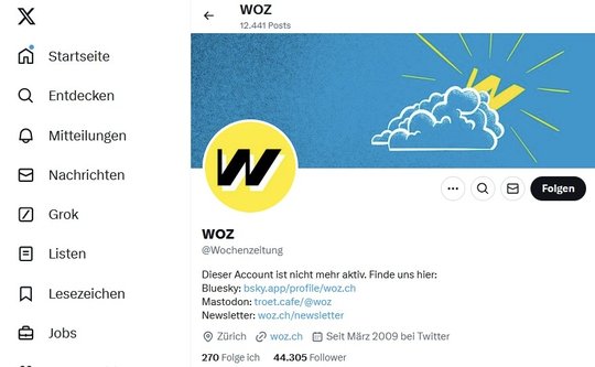 Zu-viel-rechtes-Gebrull-Wochenzeitung-WOZ-_ziehtsich-vonX-zuruck-wieKleinReportberichtet_