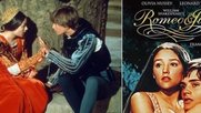 Olivia Hussey und Leonard Whiting auf dem Filmplakat und in einer Kostüm-Szene...        (Bilder: Paramount)