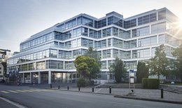 ‪Der «Medienpark» mit 17'000 m2 Bürofläche