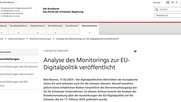 «Aktuell bestehen jedoch keine erheblichen Risiken hinsichtlich des Binnenmarktzugangs der EU für Schweizer Unternehmen»… (Bild: Screenshot admin.ch)