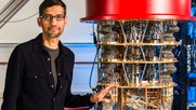 Google-Chef Pichai am Quanten-Superhirn