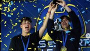 Sieger des grössten Fortnite-LAN-Finales der Schweiz: Das Duo Noahreyli und Juu...   (Bild: zVg)