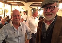 Martin Weiss & Rolf Willi an der Vernissage