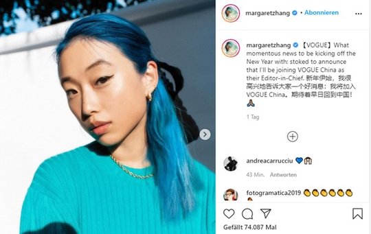 Margaret Zhang hat als Influencerin über eine Million Follower...