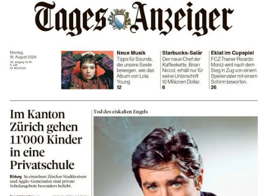 Wegen der Druckerei-Schliessungen muss Tamedia den Redaktionsschluss der Print-Ausgaben früher ansetzen. Das werden vor allem die Sport-Fans spüren... (Bild: Screenshot)