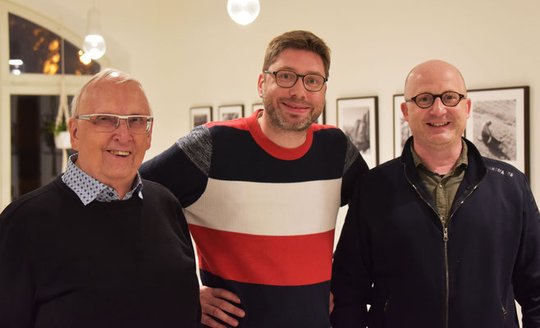 Rochade beim ZVM: Josef Ritler, Sven Gallinelli und Dominik Buholzer (v.l.n.r.) (Foto © J. Ritler)