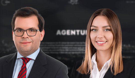 Michael Lindenmann kommt als Head of Communications and Community Management zur Agentur am Flughafen, Candice Thoma als Projekt-Mangerin. (Bild zVg)