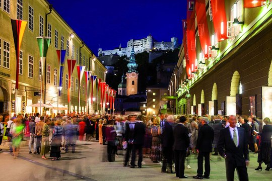 Bald wird Salzburg wieder zum Stelldichein der Kulturfreunde und Mäzene...        (Bild: © Salzburger Festspiele)