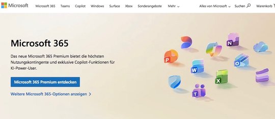 Microsoft 365 wird von zahlreichen Verwaltungen und öffentlichen sowie halböffentlichen Institutionen genutzt…    (Bild: Screen./Microsoft)