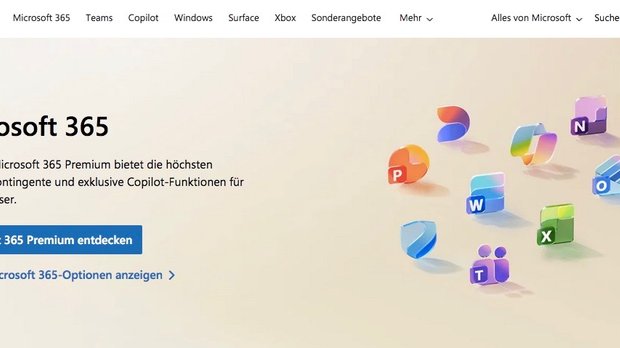 Microsoft 365 wird von zahlreichen Verwaltungen und öffentlichen sowie halböffentlichen Institutionen genutzt… (Bild: Screen./Microsoft)