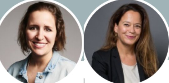 Romina Pernhardt (l.) und Michèle Meissner arbeiten neu für die Geschäftststelle des Verlegerverbandes...     (Bilder: LinkedIn)