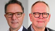 Neuzugänge bei Mitel in der Schweiz: Daniel Colleoni wird Country Channel Director (l.) und Marcel Britt wird Country Enterprise Director. (Bild zVg)