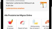 Die Werbeformate sollen dort zünden, wo Kaufentscheide fallen per Klick oder Scroll... (Bild: Screenshot migros.ch)