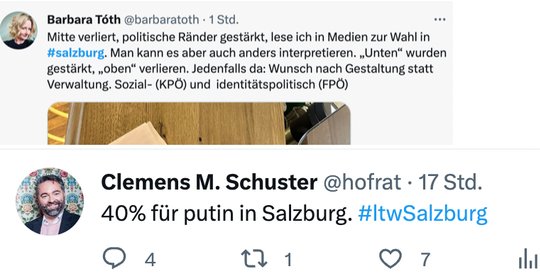 Einige Stimmen auf Twitter zeigen, wie auf dem Portal oft die wichtigeren Schlagzeilen als in den analogen Medien gemacht werden...