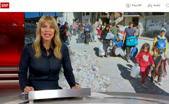 Für den Anwalt Emrah Erken berichtet SRF nur dann, wenn es die ideologische Opportunität «befiehlt»... (Bild: Screenshot SRF-«Tagesschau» vom 22.10.24)