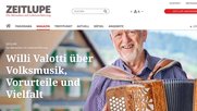 Die Herausgeberin des Magazins «Zeitlupe» ist die Stiftung «Für das Alter» / Pro Senectute...