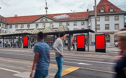 Werbespots animieren «Place de la Gare»