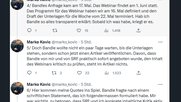 Marko Kovic kritisiert auf Twitter den Artikel aus der «SonntagsZeitung» und wirft dem Redaktor Rico Bandle Voreingenommenheit, also Bias vor...       (Bild: Twitter)