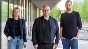 Neue Führungscrew: Gründer Martin Matt (Mitte) mit Florence Noelpp und Christoph Marti, die beide seit 2016 für die Agentur arbeiten... (Bild: zVg)