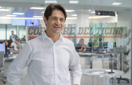 Alessandro Colombi folgte auf Marcello Foa 2018 als CEO der Corriere-del-Ticino-Gruppe (© Carlo Reguzzi)