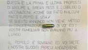 «Noi siamo il popolo»: Drohschreiben und Pistolenpatrone. (Bild Rai Südtirol)