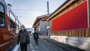 Auf dem Weg zum Gornergrat auf 3089 Metern