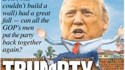 «Trumpty Dumpty» fällt von der Mauer: «The New York Post» karikiert Trump in Kinder-Figur...     (Screenshot «The New York Post)»