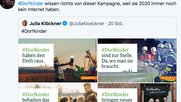 Bundeslandwirtschaftsministerin Julia Klöckner erntet Häme und Spott für ihre PR-Aktion.