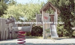 «Wenn Kinder spielen, gewinnt die Welt»