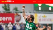 Dickes Ei: Der FC Aarau unterhalte «keinerlei Geschäftsbeziehungen» zu dem Portal sportmail.ch, sagt der Club. (Bild Screenshot)