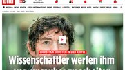 Von der «Bild» als Zeugen herangezogene Wissenschaftler distanzierten sich im Nachhinein von der Berichterstattung.