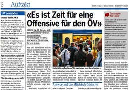 Blick ins neue Seitenlayout