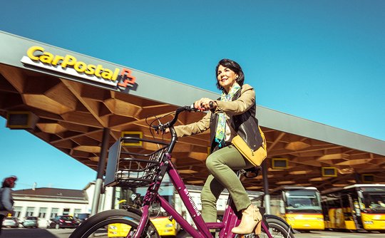 Mit acht Bikesharing-Netzen ist Publibike heute fester Bestandteil des Mobilitätsangebots in 35 Schweizer Gemeinden...     (Bild: Post)