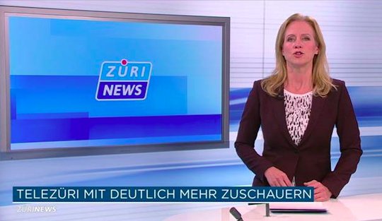 «Über die Region Schaffhausen wurde sehr selten berichtet», kritisiert der Schaffhauser Regierungsrat den Konzessions-Bewerber TeleZüri. (Bild Screenshot TeleZüri)