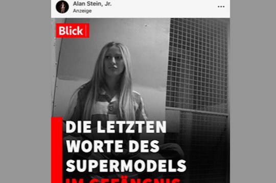 Fake-Lockvogel im «Blick»-Style: Ringier stellt für die gefakten Websites regelmässig Löschanträge... (Bild Screenshot Klein Report)