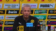 BVB-Trainer Lucien Favre analysiert das Spiel